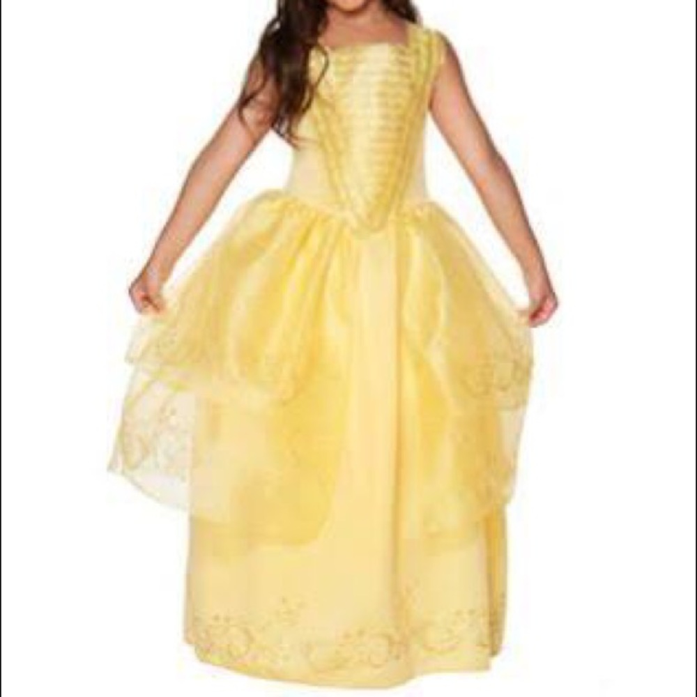 Belle Dress costume (unworn) Disney Live Action